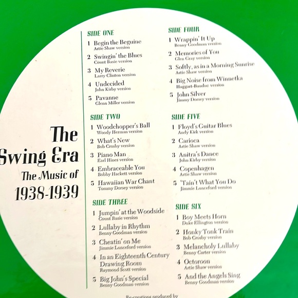 The Swing Era Vinyl LP & Book Sets - Picture 2 of 9